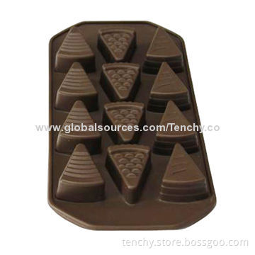 Silicone Chocolate Mold, Christmas Feature